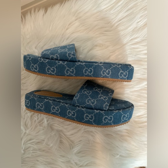 DENIM SANDALS - Picture 6 of 11